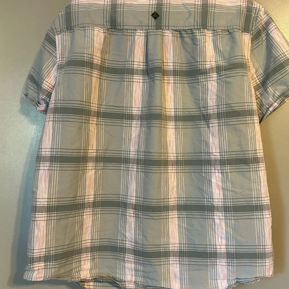 Prana men’s short sleeve button down shirt size XL - Picture 3 of 4